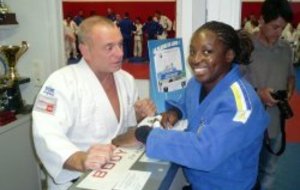 La Championne du Monde -63 kg reçue au club