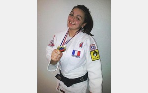 Stéphanie GIORGI Championne de France FSGT Juniors -63 kg