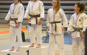 Laurina ROSSINI championne de France cadette-57 kg