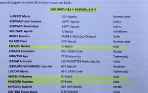 3 licenciés nominés aux Mouflon d'Or