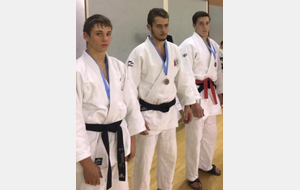 Alain BARRALIS Vice Champion de Corse Cadets FFJ pour AJACCIO JUDO