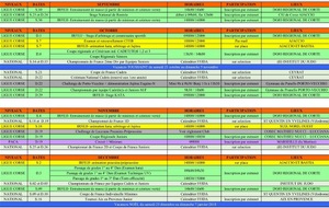 CALENDRIER FFJudo 1* TRIMESTRE 2017