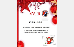 GOÛTER des COURS EVEIL JUDO