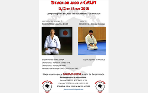 STAGE du KODOKAN CORSE :