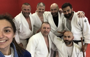 Quelques courageux étaient au dojo le 1* mai !!!