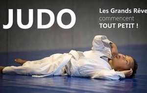 COURS ‘’EVEIL JUDO’’ POUR LES 2014 &amp; 2015 : LUNDI 17h30 &amp; MERCREDI 10H30