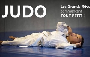 COURS ‘’EVEIL JUDO’’ POUR LES 2014 & 2015 : LUNDI 17h30 & MERCREDI 10H30