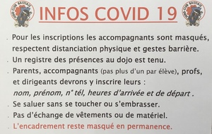 PROTOCOLE SANITAIRE :