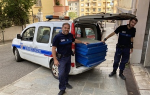 DES TATAMI POUR LA POLICE MUNICIPALE :