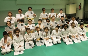 REMISE DES DIPLÔMES DE GRADE AU DOJO DE LUPINO :