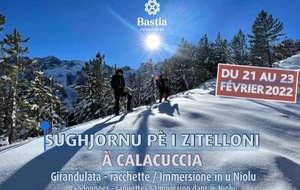 LA MAIRIE DE BASTIA ORGANISE UN ‘’SUGHJORNU PÈ I ZITELLONI À CALACUCCIA’’ : 