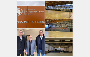 INAUGURATION DU COSEC PEPITO FERRETTI :
