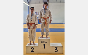 ELIU LUCIANI 2* EN -66 kg AU CRITÉRIUM RÉGIONAL BENJAMINS : 