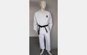 JUDOGI WHITE TIGER BRODÉ :