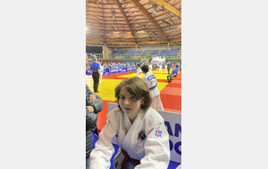 Ange OLMETA est au Grand Dôme de VILLEBON pour la Coupe de France Minimes 👍🥋