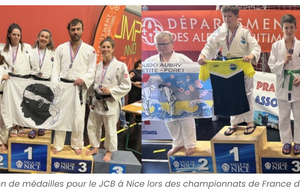 Six médailles pour le Judo Club Bastiais aux championnats de France FSGT