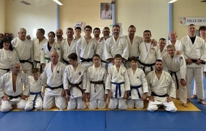 LES PARTICIPANTS AU STAGE KATAS :