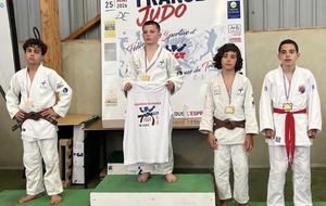 DINIS MARTINS-BARBOSA MÉDAILLE  DE BRONZE AUX FRANCE FSGT -42kg :