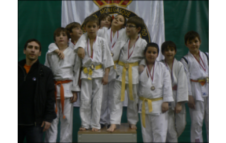 Bons résultats des Poussins au tournoi de MONACO.