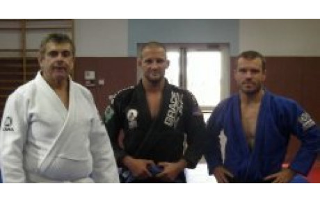 JJJ en stage de JJB à CALVI