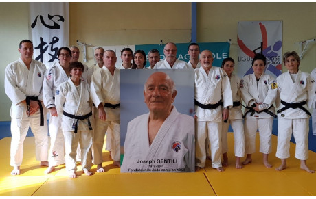 C’est fait, le dojo régional de Corte porte le nom de Joseph GENTILI :