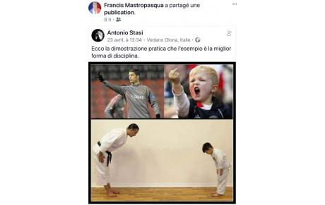8° maxime de notre CODE MORAL :