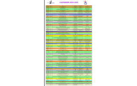 CALENDRIER LIGUE FFJ: