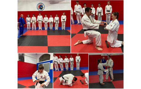 DIANA LUCCHI A REÇU SA CEINTURE NOIRE :