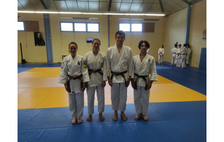 NOS ENGAGÉS AUX CHAMPIONNATS DE CORSE DES CEINTURES DE COULEUR : 