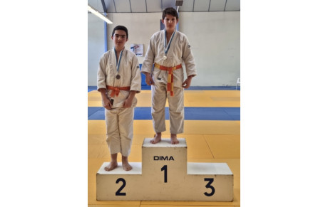 ELIU LUCIANI 2* EN -66 kg AU CRITÉRIUM RÉGIONAL BENJAMINS : 