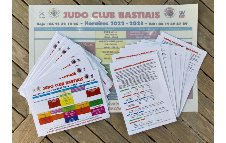 LES FLYERS DES HORAIRES 22-23 SONT ARRIVES :