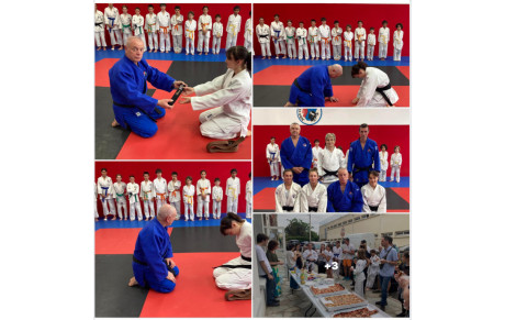 CHIARA GABRIELLI A RECU SA CEINTURE NOIRE :