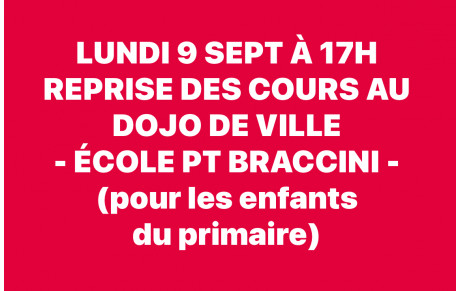 DOJO DE VILLE :
