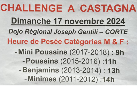 PROCHAIN &amp; PREMIER TOURNOI ENFANTS DE LA SAISON :