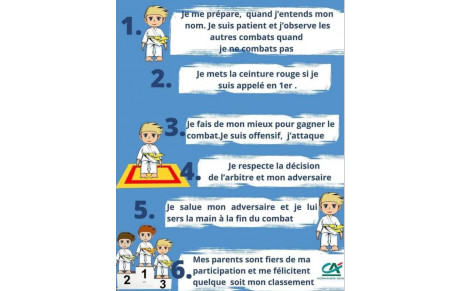 COMMENT SE COMPORTER A TA PREMIÈRE COMPÉTITION (ET AUX AUTRES À VENIR) 🥋