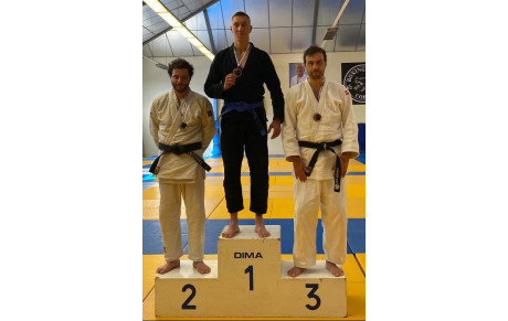 PODIUM POUR JM CARLOTTI AU CHAMPIONNAT DE CORSE DE JUJITSU :