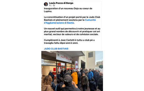 DOJO SUCIALE DI LUPINU :