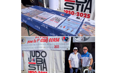 FESTA DI U SPORT DI A CAB :  Ci simu di 3 à 6 ore 🥋  FÊTE DU SPORT DE LA CAB :  Nous y sommes stand 29 👍