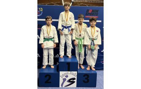 PREMIER PODIUM DE LEO POMPONI EN MINIMES :