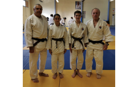 STAGE KATAS AU DOJO RÉGIONAL JOSEPH GENTILI DE CORTE :