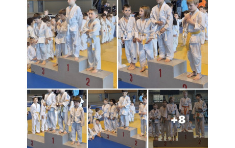 NOS RÉSULTATS DU TOURNOI PETITS SAMOURAÏS DU SGT BORGO :