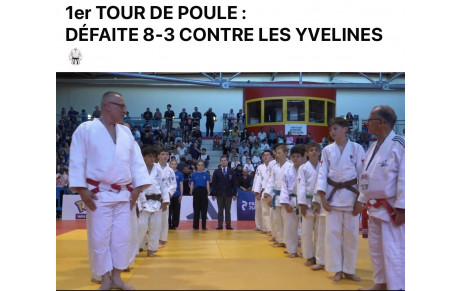 COUPE DE FRANCE FFJ PAR ÉQUIPES GARÇONS :