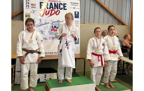 ALICIA VINCENT 3e DES FRANCE FSGT MINIMES FILLES :
