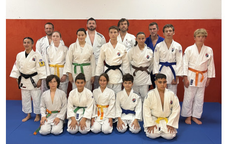 2e COURS DU STAGE DE REPRISE AU DOJO DE LUPINO :