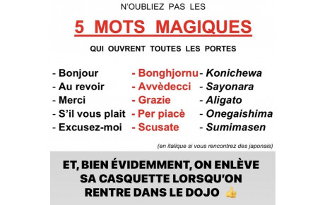 LA BASE DE LA POLITESSE :