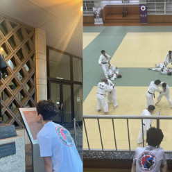 À TOKYO LÉO A VISITÉ LE KODOKAN :
