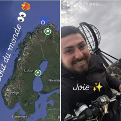 VINY EST ARRIVÉ AU CAP NORD :